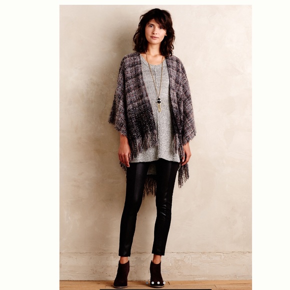 Anthropologie:  Suede Ponte Leggings - Picture 3 of 12